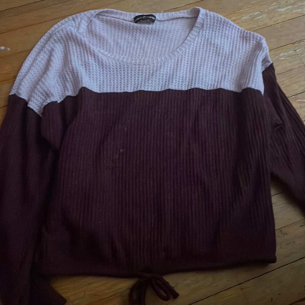Pink sweater